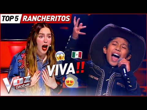 Las mejores RANCHERAS de La Voz Kids