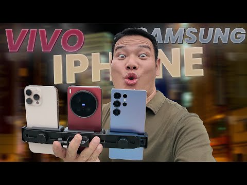 Night Video Showdown! vivo X200 Ultra vs iPhone 16 Pro Max vs Galaxy S25 Ultra