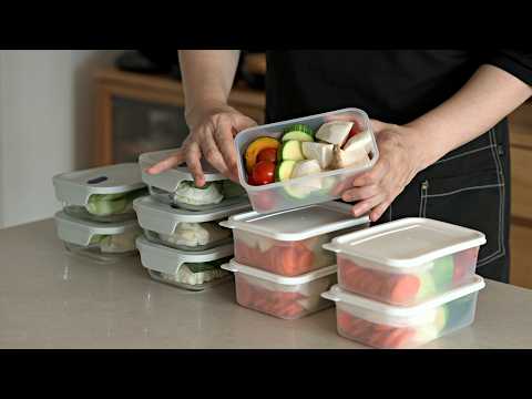 5 Day Veggie Meal Prep to Lose Belly Fat‼️ Eat it day and night. 😋