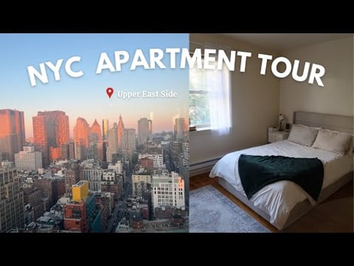 My NYC Apartment Tour | 250 Sq Ft Studio on the Upper East Side
