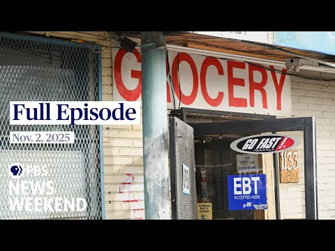 PBS News Weekend full episode, Nov. 2, 2025