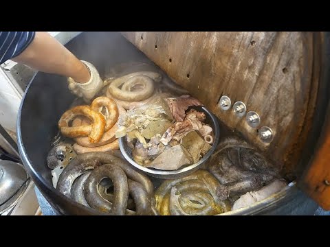 수제순대,토종순대,김치순대,트럭순대,황해도 순대 영상 / Making various sundae / korean street food
