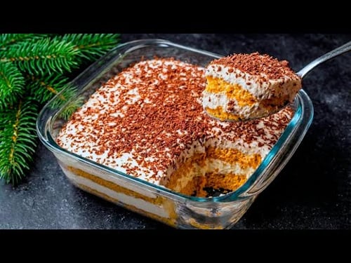 NO OVEN NEEDED!! Christmas dessert in 5 minutes! You'll be amazed!🎄😱
