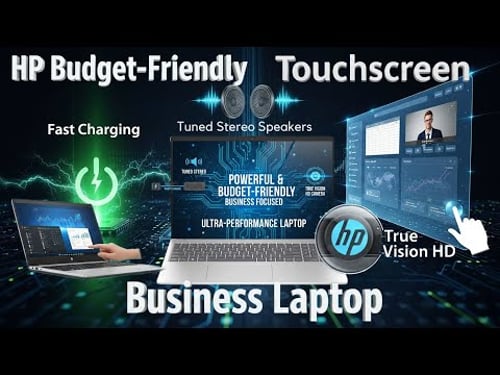 Review: The Budget-Friendly HP Touchscreen Business Laptop for a Fast-Paced World #nimo #hp