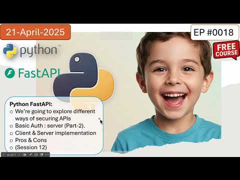 🎯 Basic Auth 🔐 with Python FastAPI: Protect Routes in Your API (Server Side) Part 2