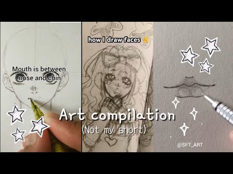 🌷🪴Art compilation (not my shorts)🍰