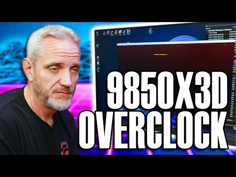 I tried to overclock the 9800X3D and this happened...