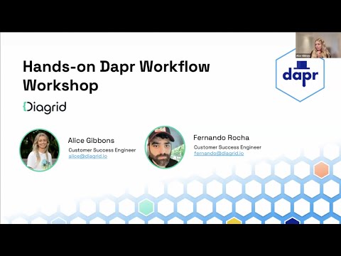 Hands-on Dapr Workflow Workshop