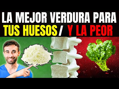 VERDURA #1 para tus HUESOS (y 4 PEORES Que Debes EVITAR)