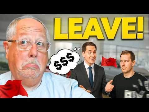 If a Car Dealer DOES THIS, LEAVE IMMEDIATELY | 4 Red Flags