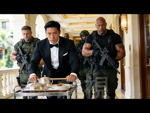 動作電影!特種兵王喬裝服務生解救人質,不料遇上最強傭兵,秒切狂暴模式