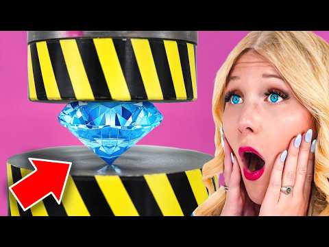 World's STRONGEST Objects vs Hydraulic Press!