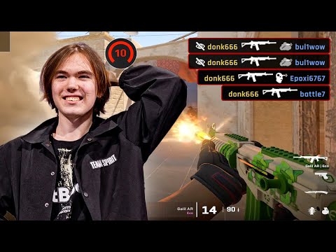 donk Can Flip Any Impossible Situation | 4400 ELO