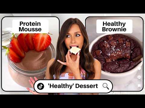 I Tested TikTok’s Most Viewed 'Healthy' Dessert Recipes (round 2)
