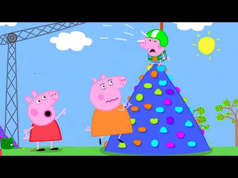 George Pig CRIES on the GIANT Climbing Mountain! ๐ญโฐ๏ธ | Summer Adventures Full Episodes | 26 Mins