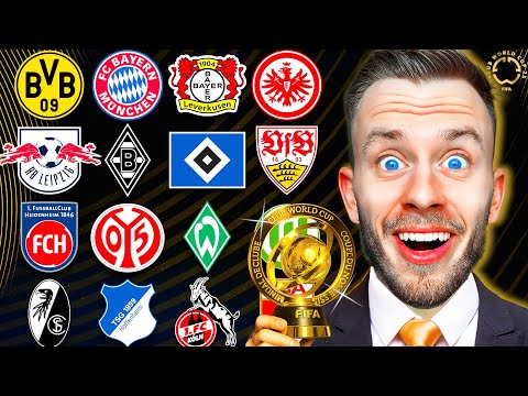 Ich habe die FIFA CLUB WM mit JEDEM BUNDESLIGA TEAM gespielt! ๐ฉ๐ช๐