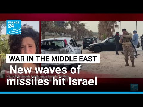 War in the Middle East: New waves of missiles hit Israel • FRANCE 24 English