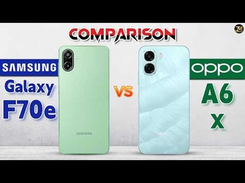 Samsung Galaxy F70e vs Oppo A6x : Best Phone Under 15000❓😮