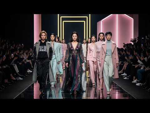 Seoul Runway Takeover ✨ Korean Fashion Catwalk with Stunning Female Models (4K)