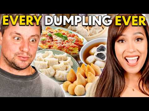 Trying & Rating Dumplings From Around The World!