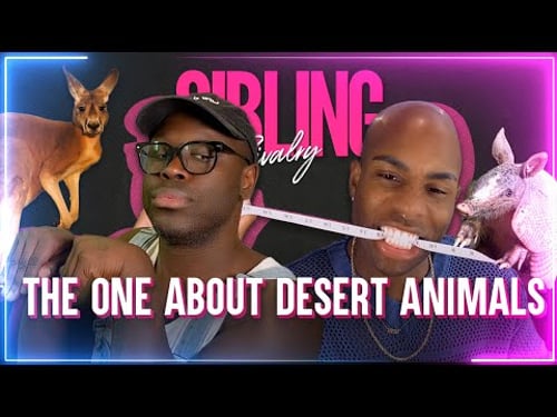 Sibling Rivalry: The One About Desert Animals