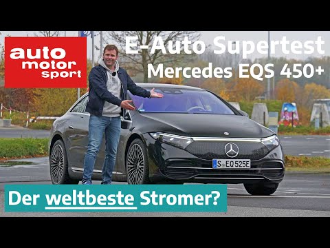 The best electric car!? Mercedes-Benz EQS 450+ in the electric car supertest with Alexander Bloch