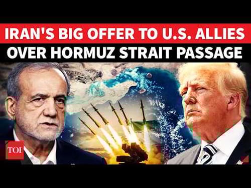 Iran's Huge Offer To U.S. Allies In Mideast Over Strait Of Hormuz Passage | 'Dump Israel, And...'