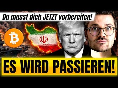 DRINGEND: Crash durch Iran Krieg? So musst du dich vorbereiten!