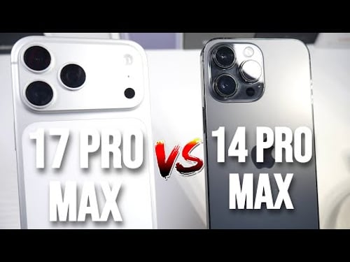 iPhone 17 Pro Max VS iPhone 14 Pro Max In 2026! (Cameras, Speed Test, PUBG & Display)