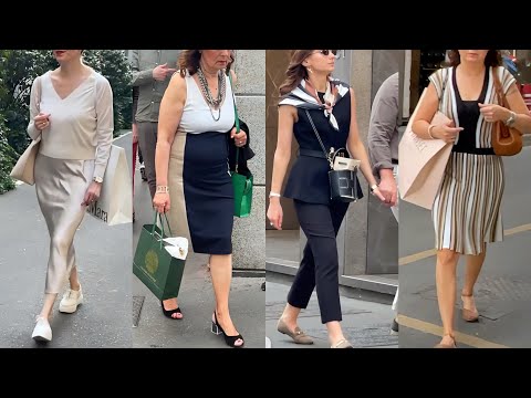 ELEGANCE OF ITALIAN FASHION JUNE 2025 | MILAN SUMMER STREET STYLE | TRENDY SHOPPING & LUXURY OUTFITS