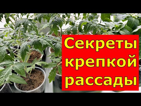 Забыла что такое ХИЛАЯ РАССАДА томатов! Делюсь опытом!