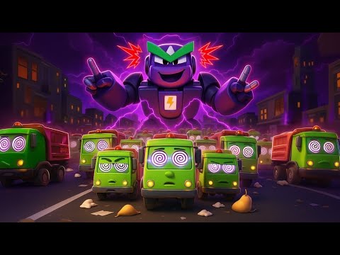 Garbage Truck Clones are Confused! 🤖 Super Robot to the Rescue! 🗑️ Robofuse