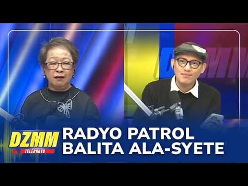 Radyo Patrol Balita Alas-Syete | DZMM Teleradyo (14 November 2025)