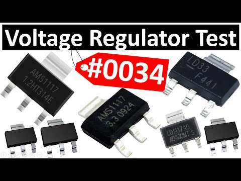 #0034 Electronic Components Testing: How to Test Voltage Regulators with Multimeter - LD1117