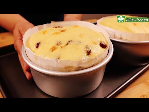 比蛋糕好吃😋 🎄我一直在尋找這個最簡單的聖誕節麵包食譜❗️每個人在家都能輕鬆做出來#Panatoni#潘納托尼 【阿栗食譜268】