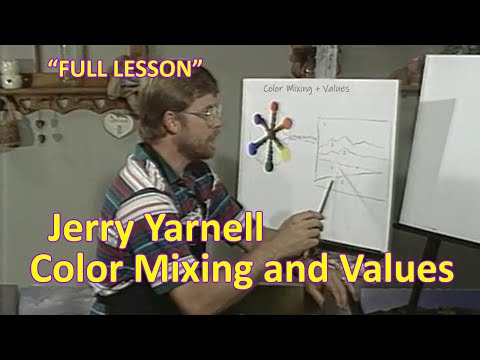 Color Mixing & Values Made Easy | Jerry Yarnell Masterclass PBS Art Lesson