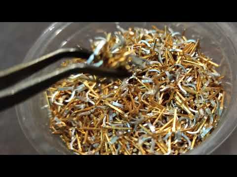 Аффинаж Золота из 96 грамм Контактов