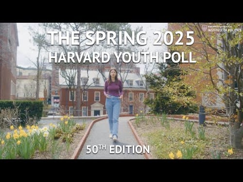 50th Edition of the Harvard Youth Poll, Spring 2025