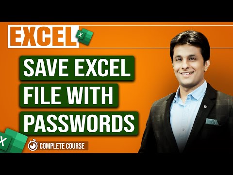 1.3 How to Save an Excel File with a Password | Excel Security Tutorial 🔐📊