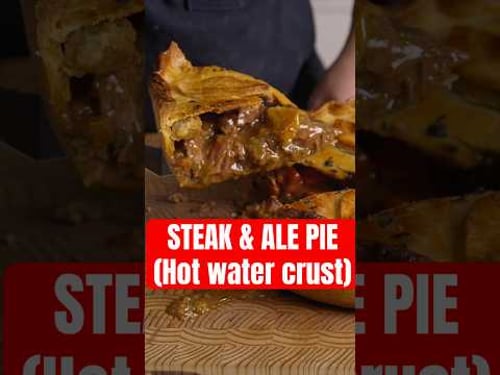 Steak and Ale pie is the KING of pies! #short