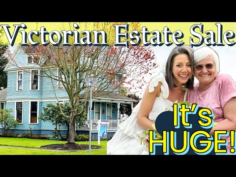 Thrift Shop With Us | Home Decor Haul | Victorian Estate Sale Full Of Vintage & Antiques