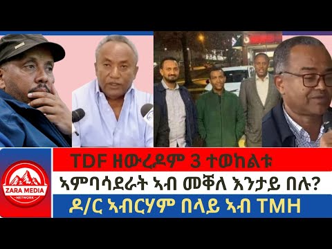 #zaramedia - TDF ዘውረዶም 3 ተወከልቱ/ዶ/ር ኣብርሃም በላይ ኣብ TMH/ኣምባሳደራት ኣብ መቐለ እንታይ በሉ? 02-11-2025