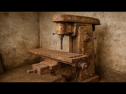 “Restoring a Broken 1 Spindle Tubi Wood Milling Machine”