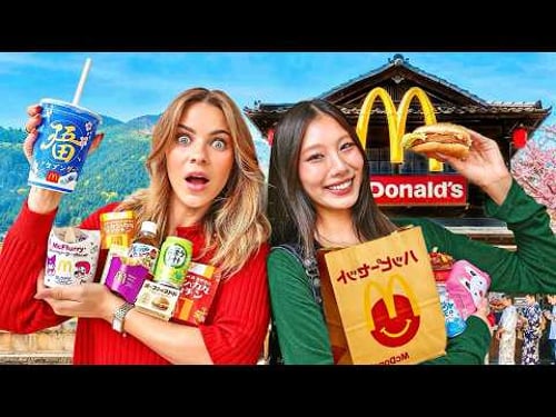 I Ate ONLY Fast Food In Japan for 100 Hours!