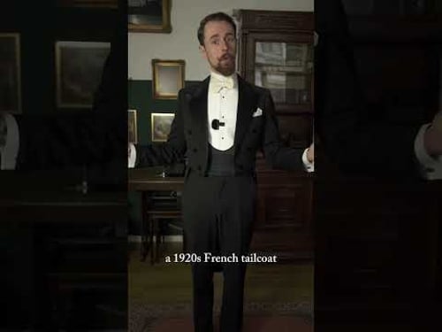 Historical White Tie - Outfit of the Day #edwardian #vintagefashion #victorianfashion