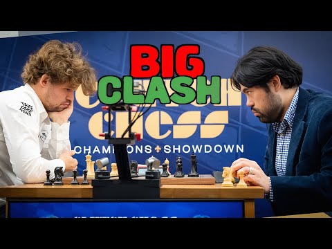 Big Clash Between Magnus Carlsen And Hikaru Nakamura..