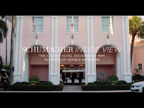 Inside The Colony Hotel with Mimi McMackin of Kemble Interiors