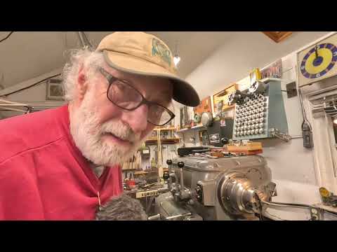 Close tolerance on an 84-yr old, geared head metal cutting engine lathe