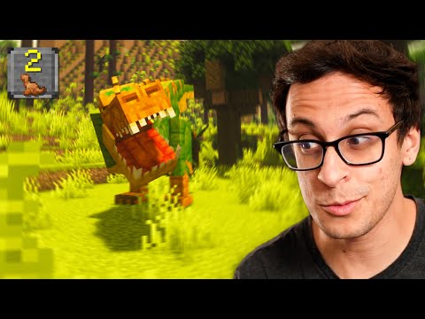 taming dinosaurs in minecraft
