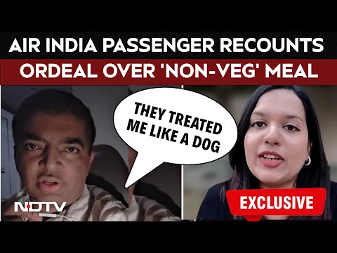 Air India Row | "Felt Like A Dog": Flier's Big Allegation Against Crew. What Air India Said
